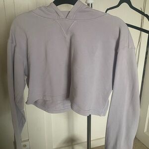 Lululemon crop lavender hoodie size 4